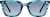 Front view of Rectangle Sunglasses T01931616 in Blue thumbnail