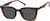 Angle view of Rectangle Sunglasses T01932512 in Tortoiseshell thumbnail