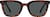 Front view of Rectangle Sunglasses T01932512 in Tortoiseshell thumbnail