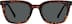 Rectangle Sunglasses T01932512 in Tortoiseshell