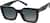 Angle view of Rectangle Sunglasses T01942112 in Black thumbnail