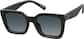 Angle view of Square Sunglasses T01942112 in Black thumbnail