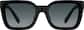 Front view of Square Sunglasses T01942112 in Black thumbnail