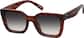Angle view of Square Sunglasses T01942516 in Tortoiseshell thumbnail
