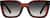 Front view of Rectangle Sunglasses T01942516 in Tortoiseshell thumbnail