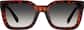 Front view of Square Sunglasses T01942516 in Tortoiseshell thumbnail
