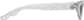 Side view of Cat-Eye Sunglasses T01961112 in Silver thumbnail