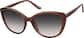Angle view of Cat-Eye Sunglasses T01971515 in Brown thumbnail