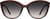 Front view of Cat-Eye Sunglasses T01971515 in Brown thumbnail