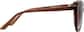 Side view of Cat-Eye Sunglasses T01971515 in Brown thumbnail