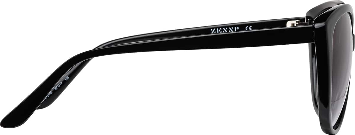 Side view of Cat-Eye Sunglasses T01972115 in Black