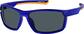 Angle view of Rectangle Sunglasses T01991612 in Blue thumbnail