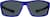 Front view of Rectangle Sunglasses T01991612 in Blue thumbnail
