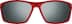 Rectangle Sunglasses T01991812 in Red