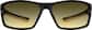 Front view of Rectangle Sunglasses T01992122 in Black thumbnail