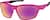 Angle view of Geometric Sunglasses T02001819 in Red with Rose Gold Mirror thumbnail