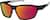 Angle view of Geometric Sunglasses T02002118 in Black with Flame Mirror thumbnail