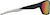 Side view of Geometric Sunglasses T02002118 in Black with Flame Mirror thumbnail