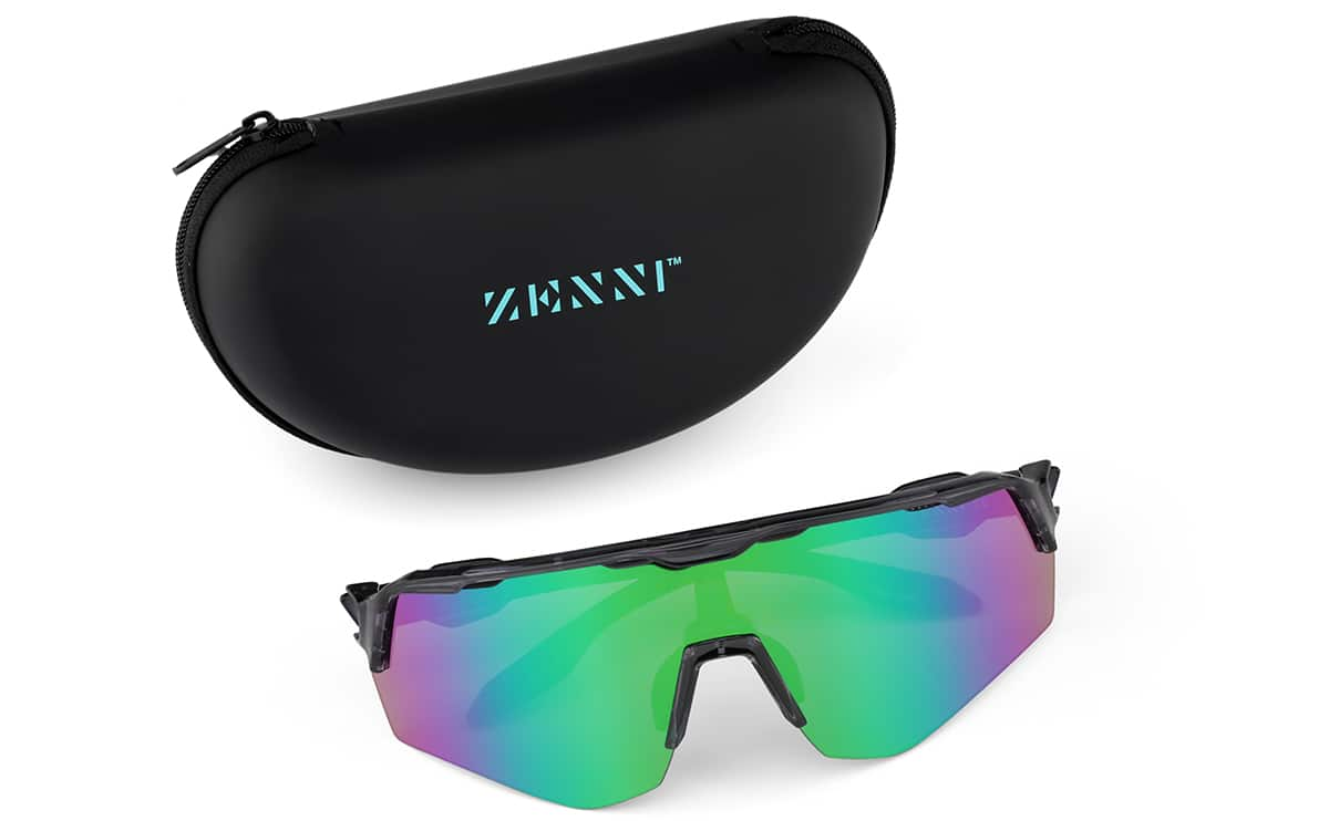 Image of Wrap-Around Shield Sunglasses