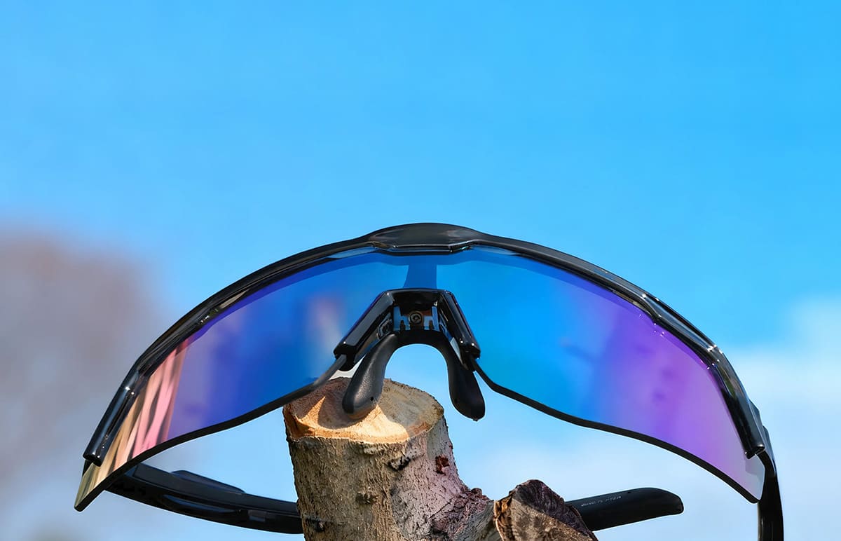 Image of Wrap-Around Shield Sunglasses