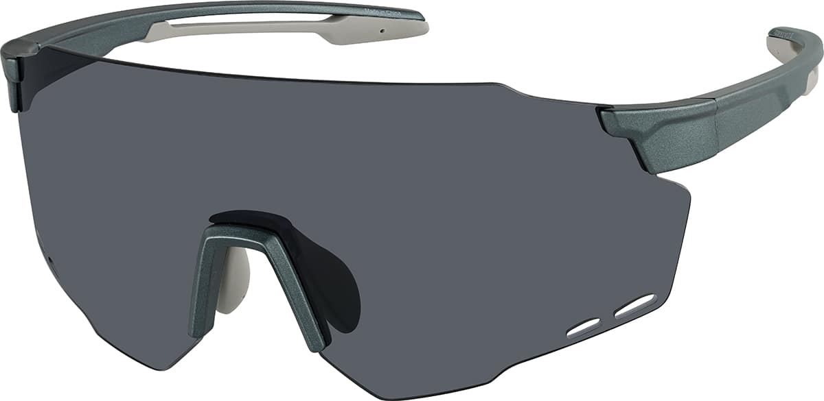 Angle view of Aviator Sport Sunglasses T02061612 in Blue