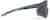 Side view of Wrap-Around Shield Sunglasses T02061612 in Gray with Gray Lens thumbnail