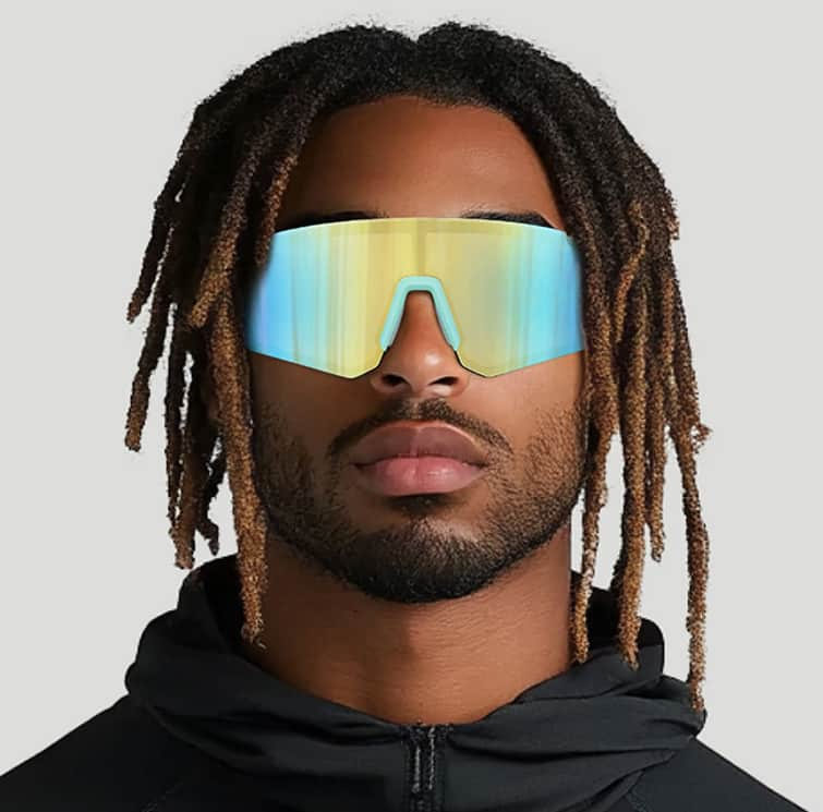 Image of Wrap-Around Sports Sunglasses