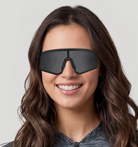 Image of Wrap-Around Sports Sunglasses