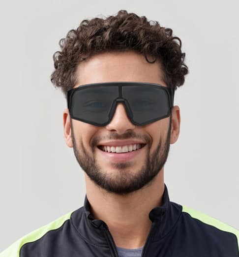 Image of Wrap-Around Sports Sunglasses