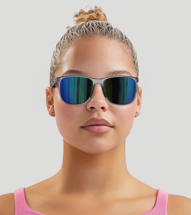 Image of Square Sports Sunglasses