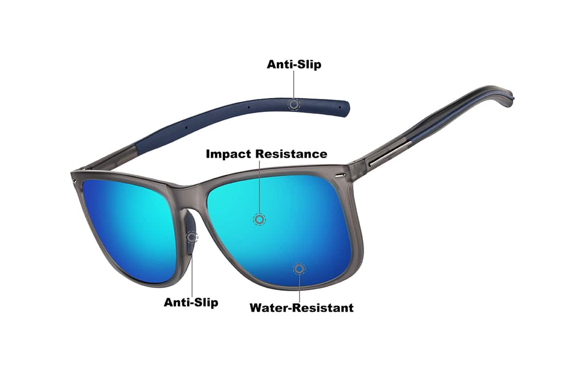 Image of Square Sports Sunglasses