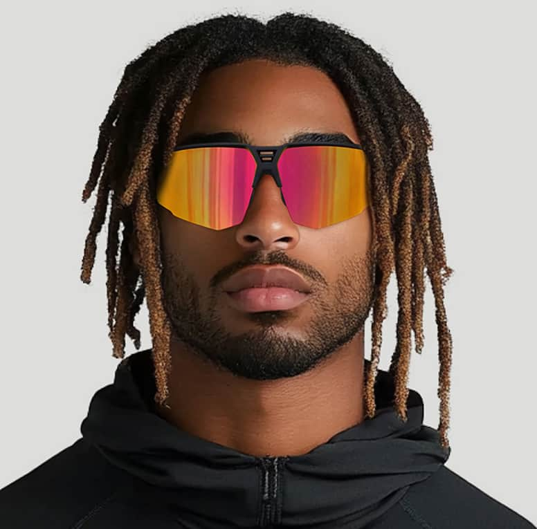 Image of Wrap-Around Sports Sunglasses