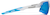 Side view of Wrap-Around Sports Sunglasses T02122316 in Clear with Blue Mirror thumbnail