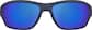 Front view of Wrap-Around Sunglasses T02132116 in Black thumbnail