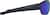 Side view of Rectangle Sunglasses T02132116 in Black thumbnail