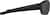 Side view of Rectangle Sunglasses T02132121 in Black thumbnail