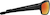 Side view of Rectangle Sunglasses T02132142 in Black thumbnail