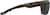 Side view of Rectangle Sunglasses T02142521 in Tortoiseshell thumbnail