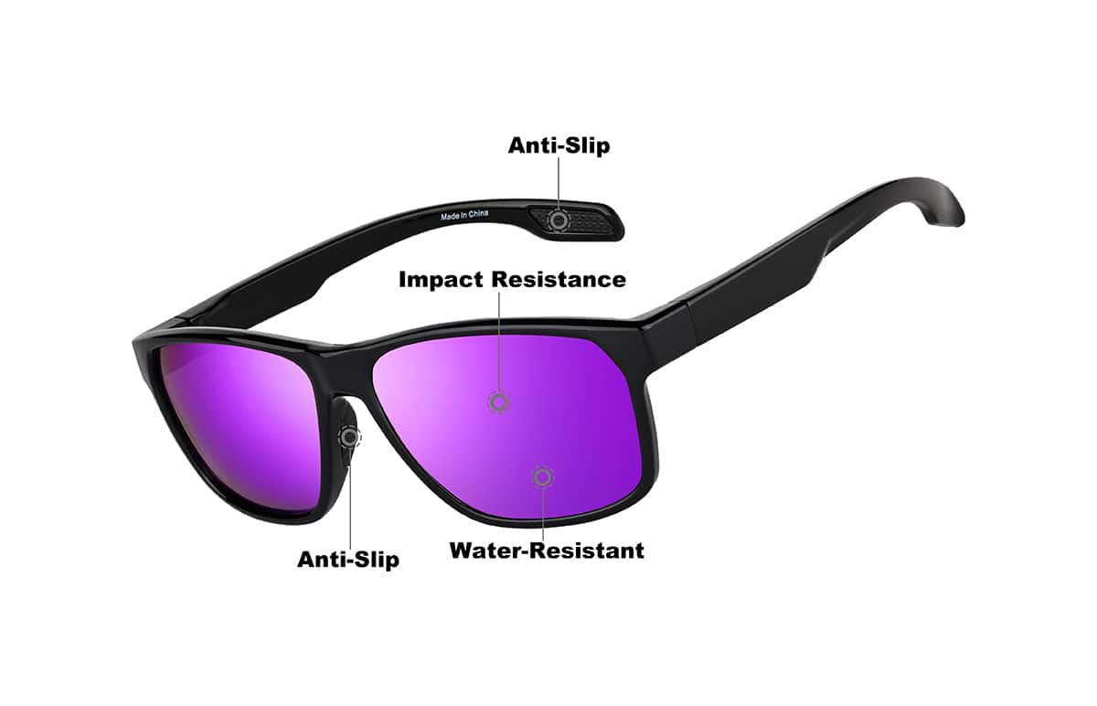 Image of Rectangle Sports Sunglasses
