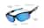 Image of Half Rim Wrap-Around Sunglasses thumbnail