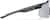 Side view of Wrap-Around Shield Sunglasses T02172112 in Black with Silver Mirror thumbnail