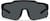 Front view of Wrap-Around Shield Sunglasses T02172121 in Black with Gray Lens thumbnail