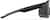 Side view of Wrap-Around Shield Sunglasses T02172121 in Black with Gray Lens thumbnail