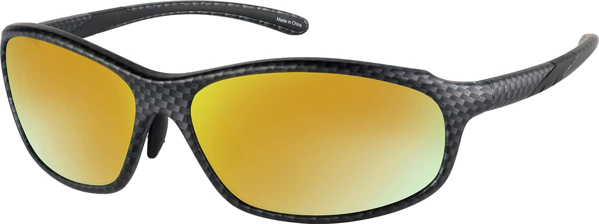 Angle view of Rectangle Sunglasses T02181214 in Gray