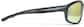 Side view of Oval Sunglasses T02181214 in Gray with Gold Mirror thumbnail