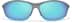 Wrap-Around Oval Sunglasses T02181616 in Gray with Sky Blue  Mirror