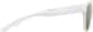Side view of Round Sunglasses T02193019 in White thumbnail