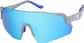 Angle view of Wrap-Around Sunglasses T02211616 in Blue thumbnail