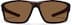 Wrap-Around Square Sunglasses T02261515 in Brown with Brown Lens