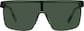 Front view of Wrap-Around Polarized Sunglasses T02272424 in Green thumbnail
